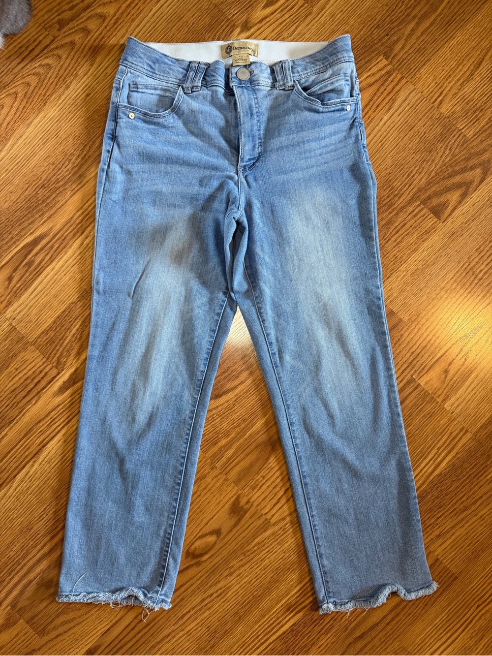 Democracy Faded Light Blue Denim Jeans